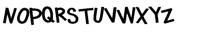 PN Grudge Expanded Font UPPERCASE