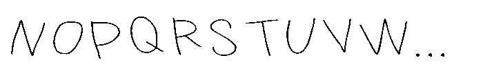 PN Grudge Print Expanded Font UPPERCASE