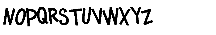 PN Grudge Regular Font UPPERCASE