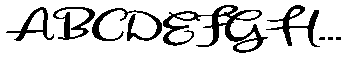 PN Harpischord Expanded Bold Font UPPERCASE