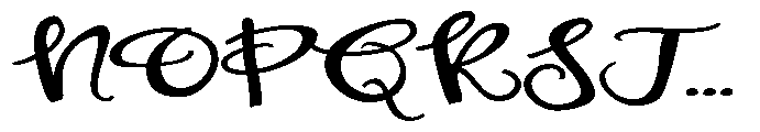 PN Harpischord Expanded Bold Font UPPERCASE