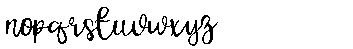 PN Harpischord Regular Font LOWERCASE