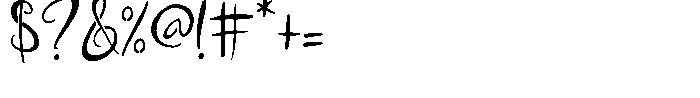 PN Harpischord Stencil Condensed Font OTHER CHARS