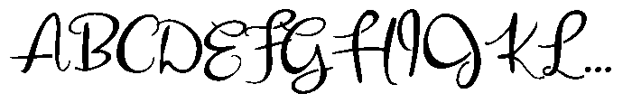 PN Harpischord Stencil Font UPPERCASE