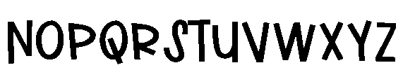 PN Heart Throb Expanded Font UPPERCASE