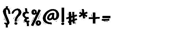 PN Heart Throb Pulse Expanded Font OTHER CHARS