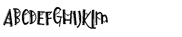 PN Holly Garland Condensed Font UPPERCASE
