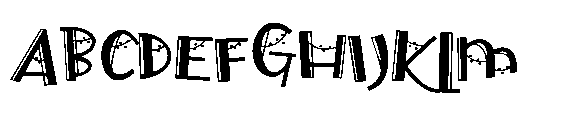 PN Holly Garland Expanded Font UPPERCASE