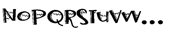 PN Holly Garland Expanded Font UPPERCASE