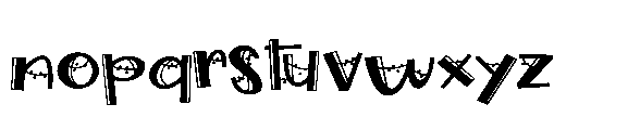 PN Holly Garland Expanded Font LOWERCASE