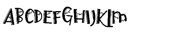 PN Holly Garland Regular Font UPPERCASE