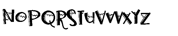 PN Holly Garland Regular Font UPPERCASE