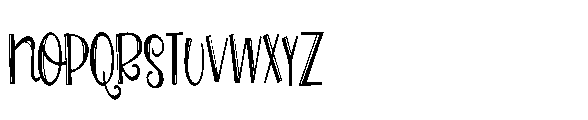 PN Holly Garland Script Condensed Font UPPERCASE