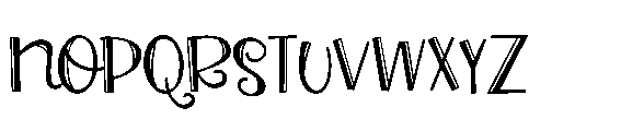 PN Holly Garland Script Expanded Font UPPERCASE