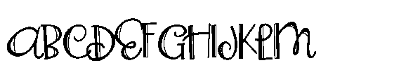 PN Holly Garland Script Font UPPERCASE