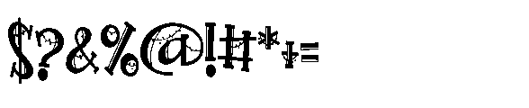 PN Holly Garland Serif Condensed Font OTHER CHARS