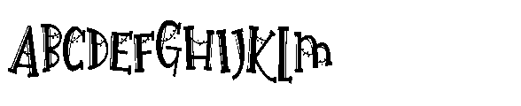 PN Holly Garland Serif Condensed Font UPPERCASE