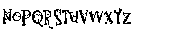 PN Holly Garland Serif Condensed Font UPPERCASE