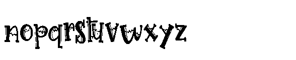 PN Holly Garland Serif Condensed Font LOWERCASE