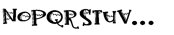 PN Holly Garland Serif Expanded Font UPPERCASE