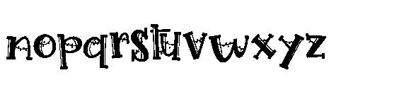 PN Holly Garland Serif Font LOWERCASE