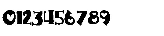 PN Jelly Dream Romance Condensed Font OTHER CHARS