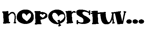 PN Jelly Dream Romance Font LOWERCASE