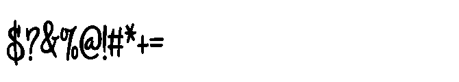 PN Ladylike Condensed Bold Font OTHER CHARS