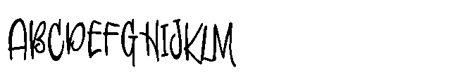PN Ladylike Condensed Demi Bold Font UPPERCASE