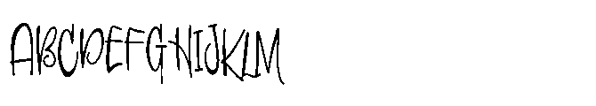 PN Ladylike Condensed Font UPPERCASE