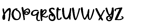 PN Ladylike Expanded Bold Font LOWERCASE