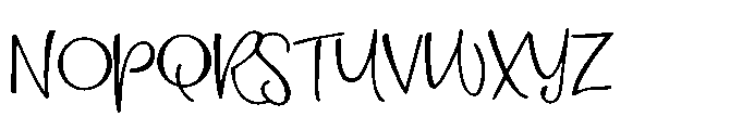 PN Ladylike Expanded Font UPPERCASE