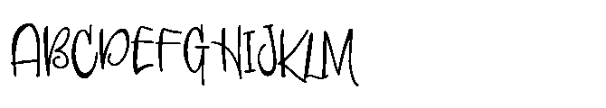 PN Ladylike Regular Font UPPERCASE