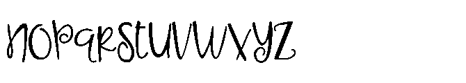 PN Ladylike Regular Font LOWERCASE