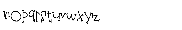 PN Little Tikes Condensed Font LOWERCASE