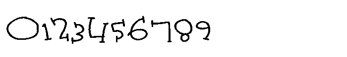 PN Little Tikes Expanded Font OTHER CHARS