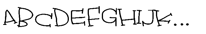 PN Little Tikes Expanded Font UPPERCASE