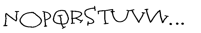 PN Little Tikes Expanded Font UPPERCASE