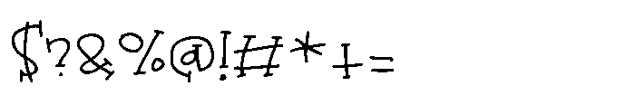 PN Little Tikes Regular Font OTHER CHARS