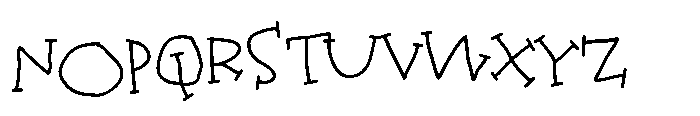 PN Little Tikes Regular Font UPPERCASE