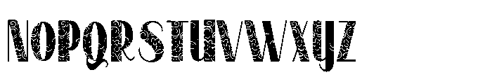 PN Longmire Lace Condensed Font UPPERCASE