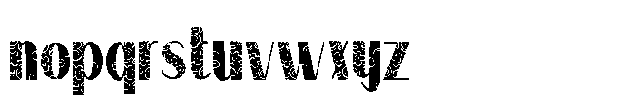 PN Longmire Lace Semi-condensed Font LOWERCASE