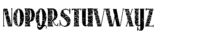 PN Longmire Lace Serif Expanded Font UPPERCASE