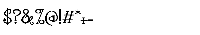 PN Loquacious Bold Font OTHER CHARS