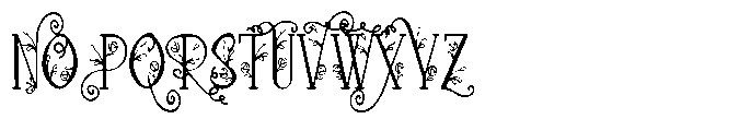 PN Loquacious Lovely Condensed Font UPPERCASE