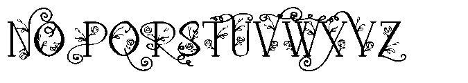 PN Loquacious Lovely Expanded Font UPPERCASE