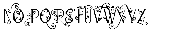 PN Loquacious Lovely Font UPPERCASE