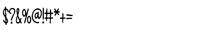 PN Mamboing Condensed Demi Bold Font OTHER CHARS