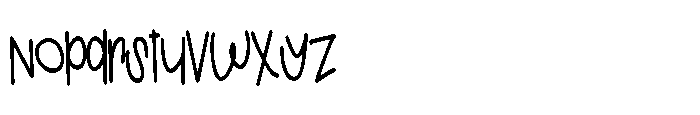 PN Mamboing Condensed Demi Bold Font LOWERCASE