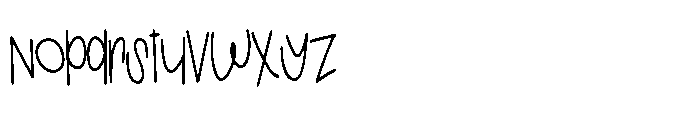 PN Mamboing Condensed Font LOWERCASE